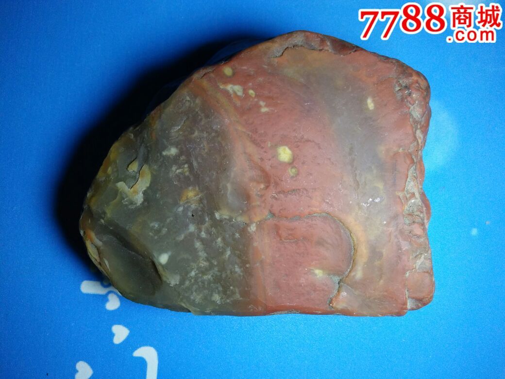 原色原皮彩玉原石仔料一块