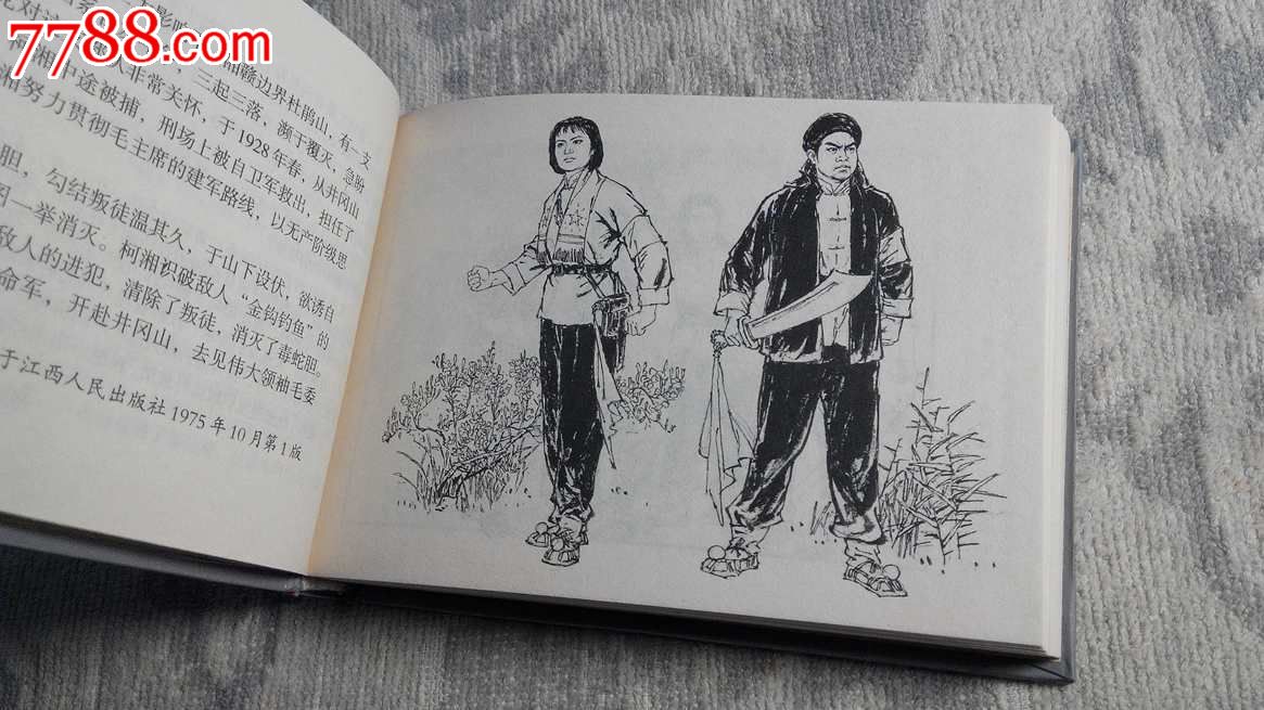 杜鹃山,连环画/小人书,21世纪初,绘画版连环画,50开,现代题材,单行本