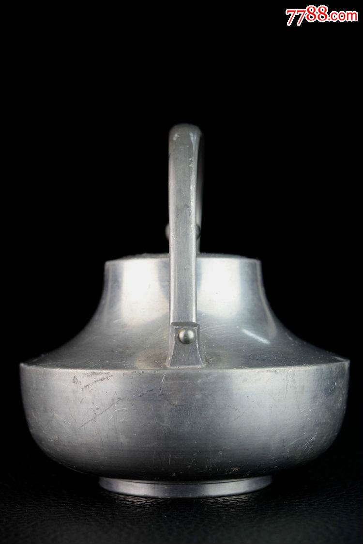 日本古董收藏品茶具茶道精美纯锡茶壶提梁壶经典礼品推荐