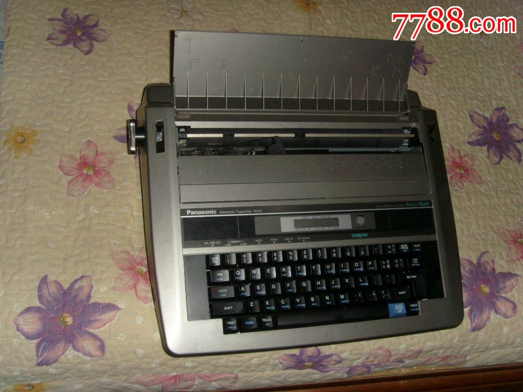 松下乐声KX-R530电动英文打字机_打字机_东