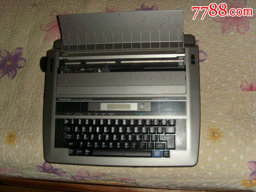 松下乐声KX-R530电动英文打字机_打字机_东