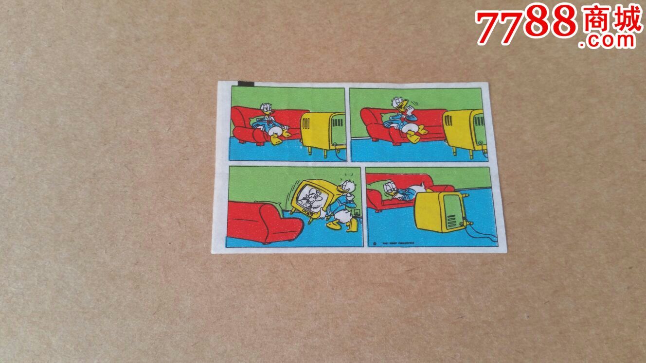 唐老鸭泡泡糖(有百张全套请私聊)