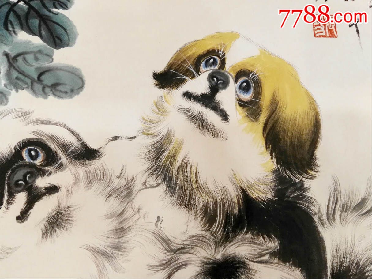 北京国画大师张功老师四尺斗方精品_第4张_7788书画网