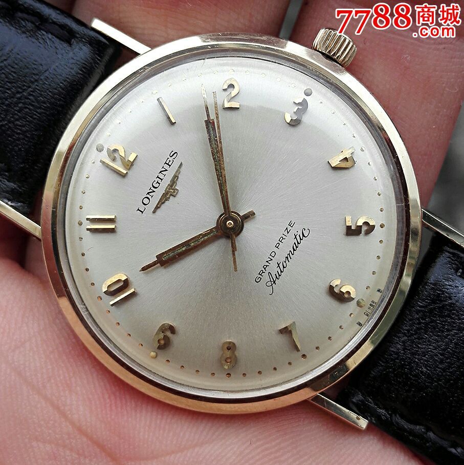 《新上刊》二手手表瑞士古董浪琴金奖轨道机芯自动机械表