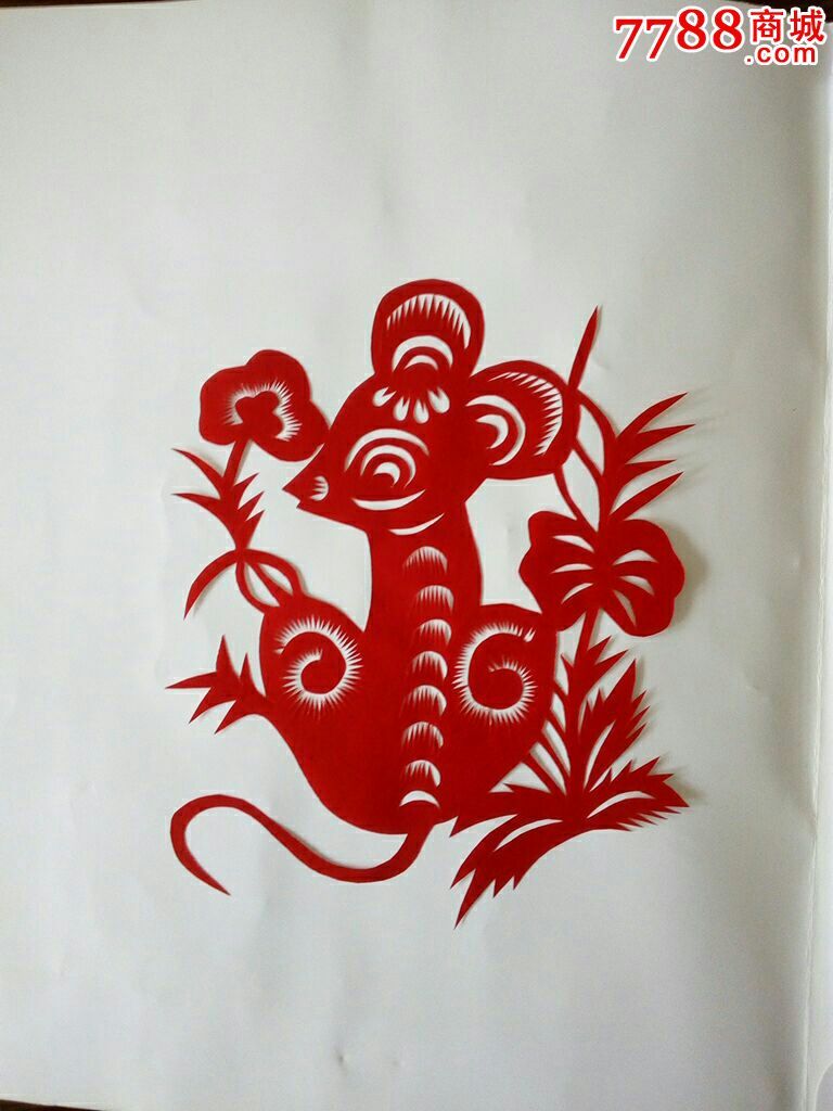 马国玉剪纸作品(十二生肖)