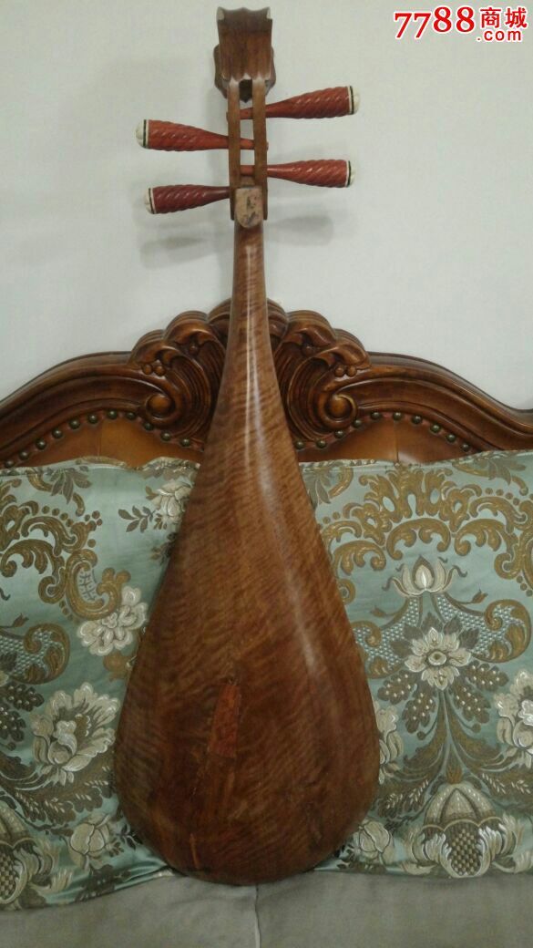 老琵琶1020*310虎皮纹背板琴身净重3410克