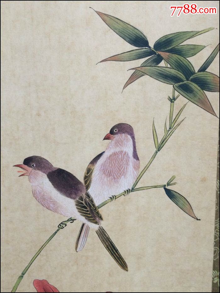 好品花鸟画,手工精裱,纯手工绘制,-se42686965-花鸟国画原作-零售
