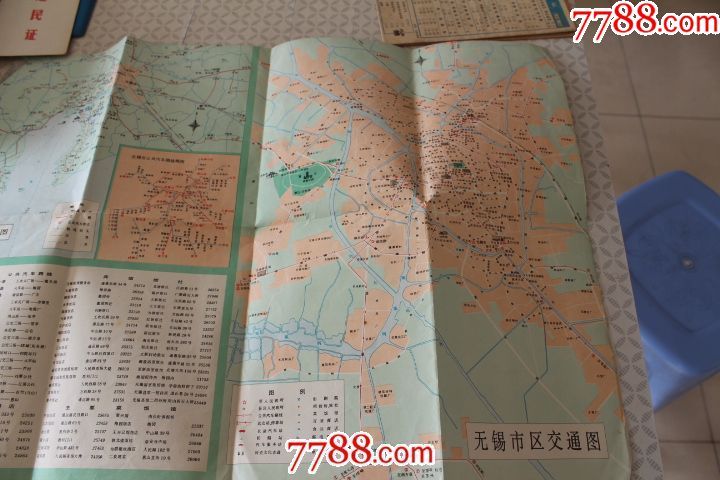 1980年无锡地图图片
