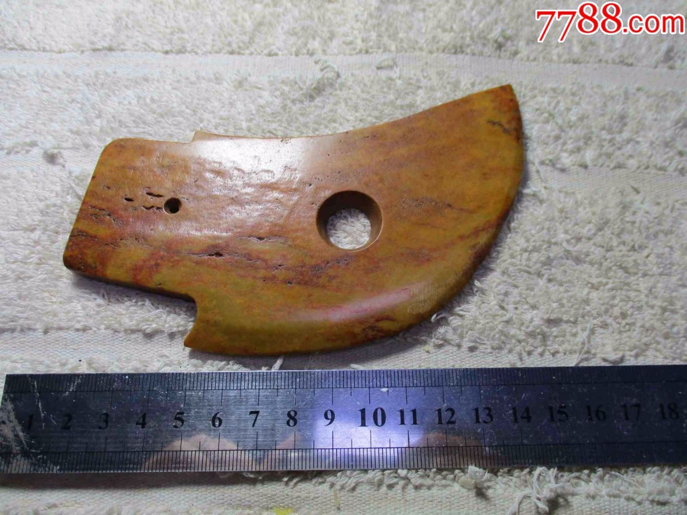 农村收到的老玉刀