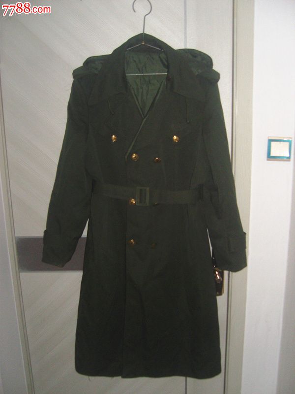 92式井察风雨衣,正1号,双面穿/腰带帽子附件齐全_旧军服_千尺叶军品店