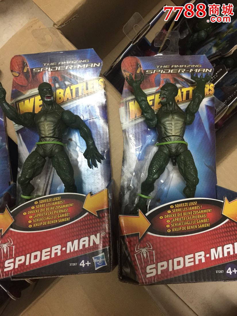 蜘蛛侠蜥蜴博士手办玩具_价格25.