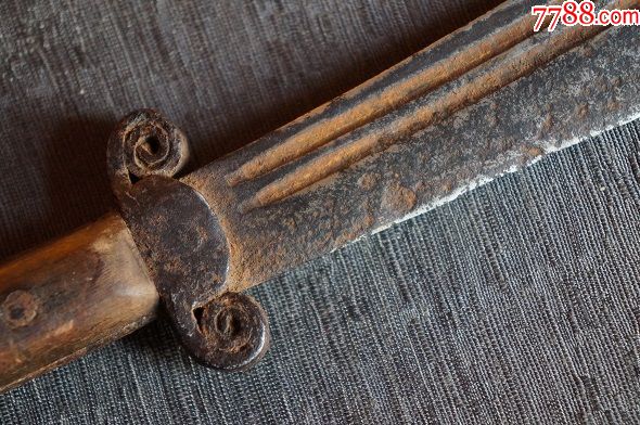 清代老铁刀