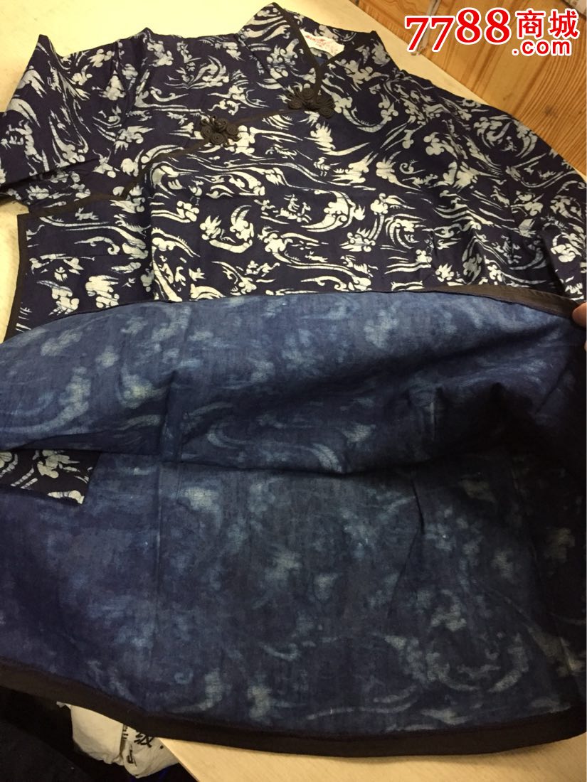 全新蜡染布女褂子