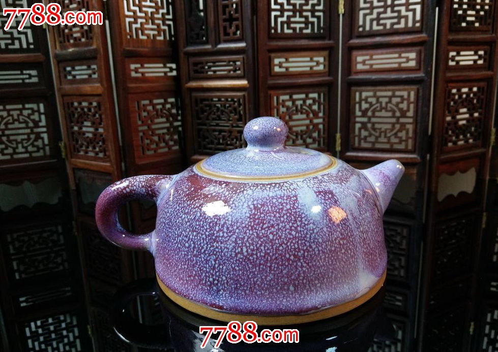 美林款钧瓷壶
