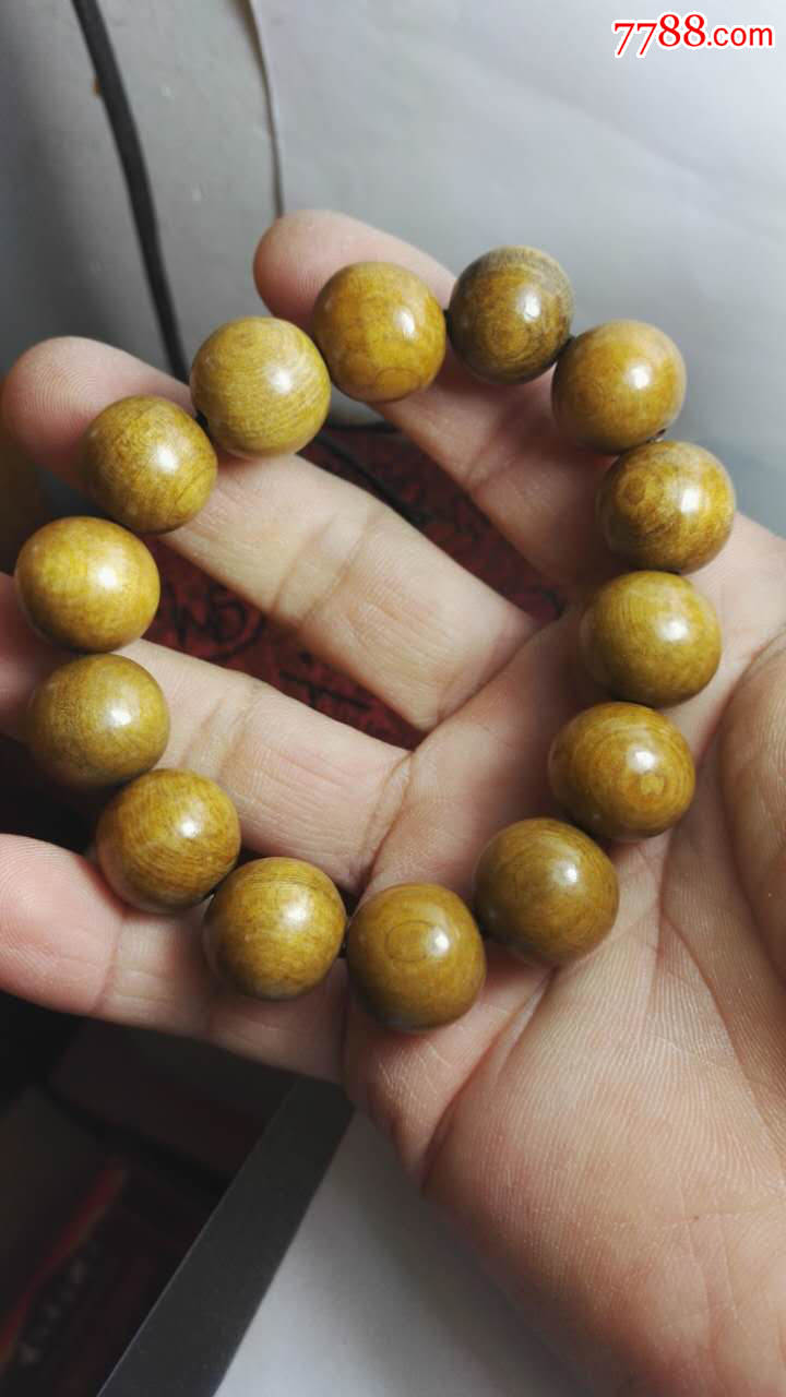 天然檀香14mm木手串越南特产