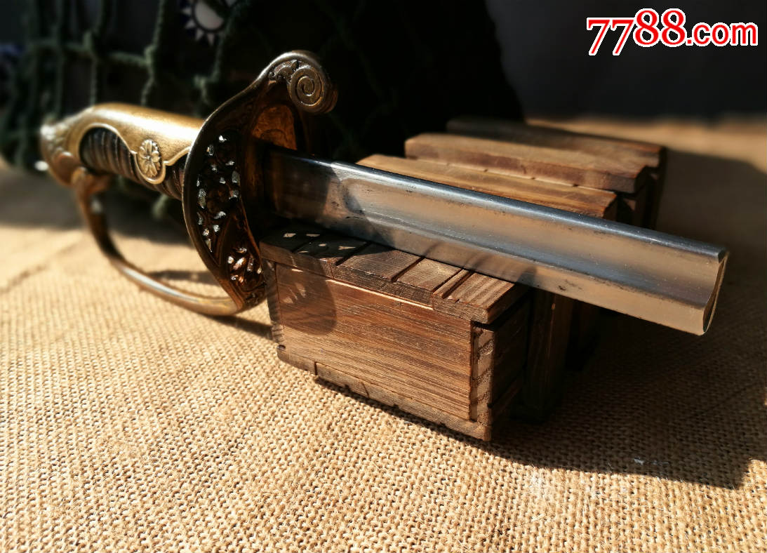 断刀之美——抗战原品日军明治十九年式刀柄二战中国战场遗留