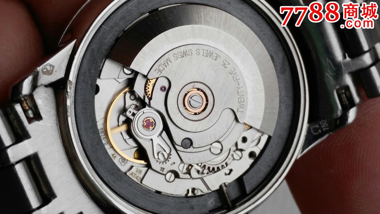 自组漂亮欧米佳瑞士v8二级天文台eta2824-2机芯自动男表