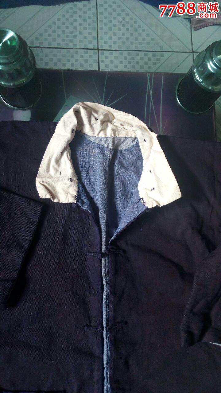 民国老式对襟短袍