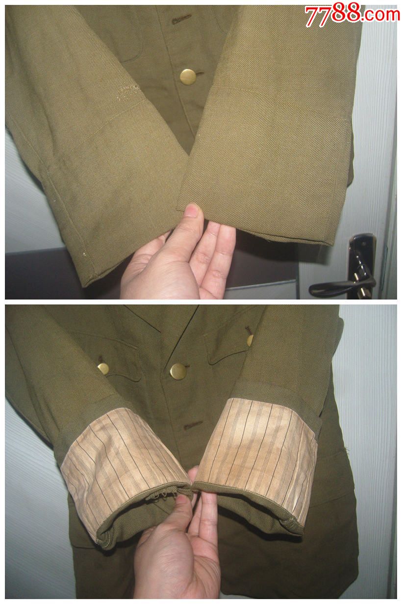 侵华亚热带驻屯军款式,哔叽半衬接袖/左刀位开叉,_旧军服_千尺叶军品