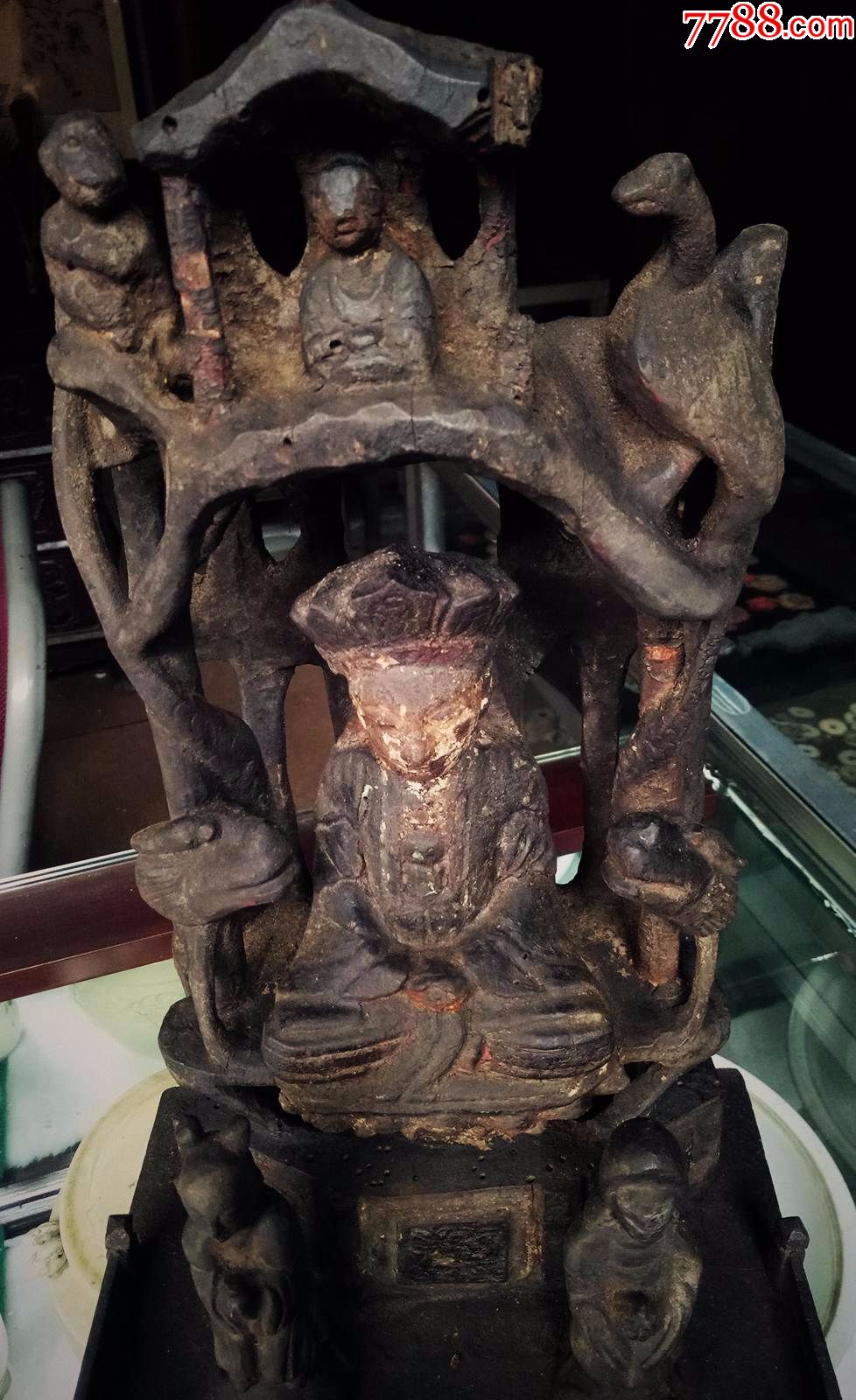 老木雕(观音菩萨)_价格1800.0000元_第3张_7788收藏__中国收藏热线