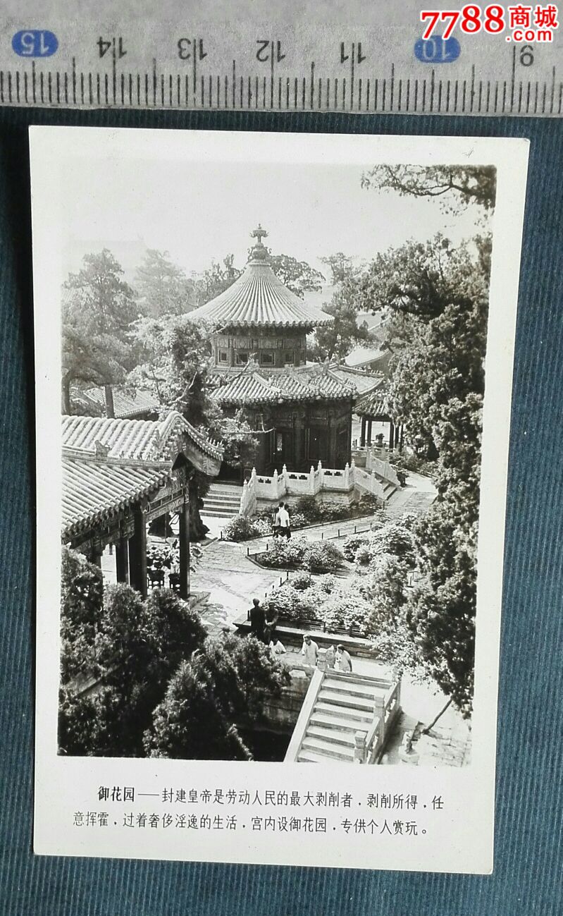 御花园_老照片_安居收藏店【7788收藏__中国收藏热线】