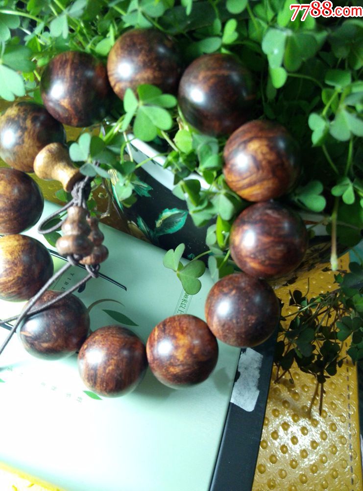 海南极品降真香手串20mm12颗珠老料配弟子葫芦17～7佛缘