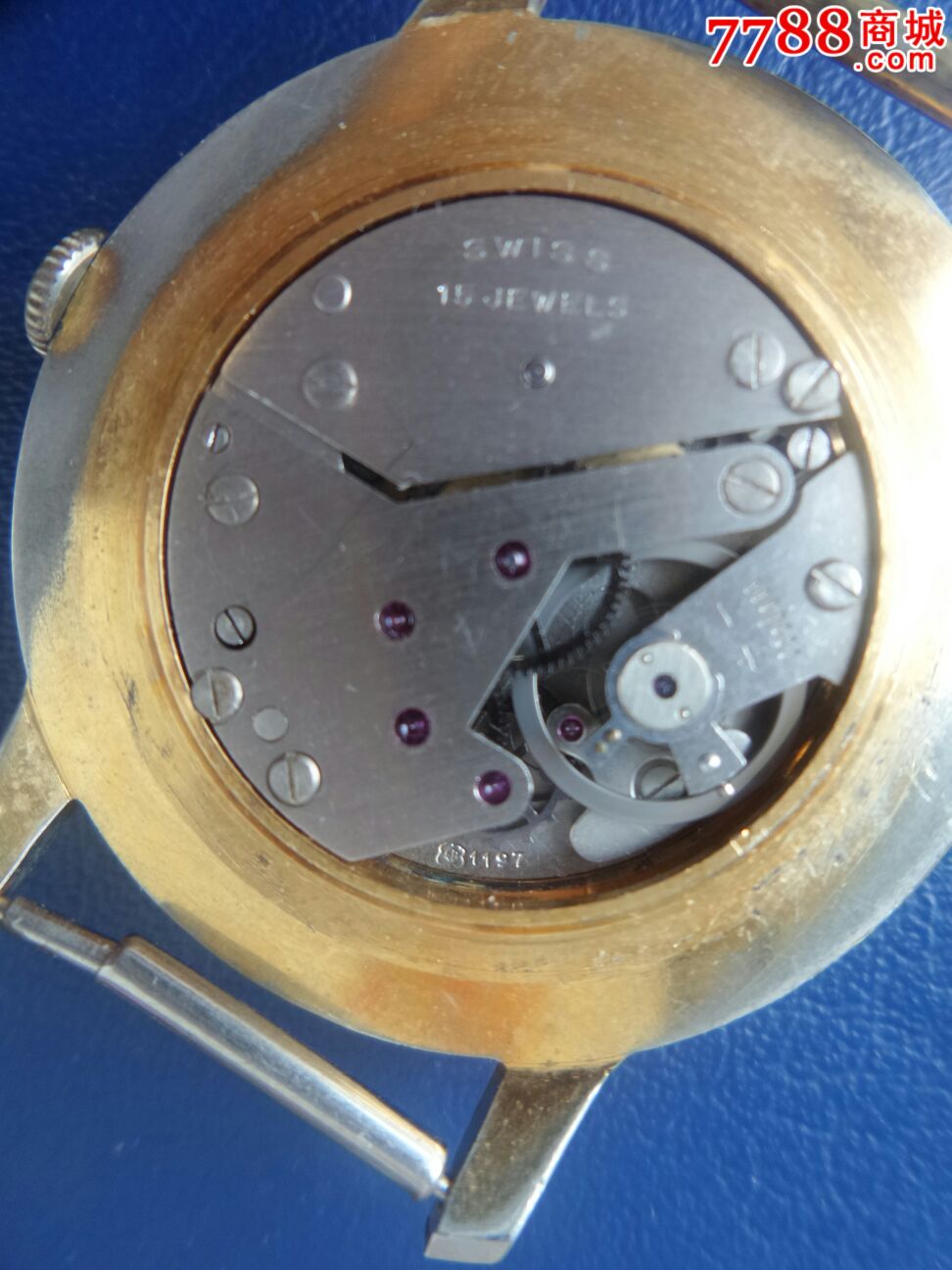 瑞士天使两针半古董表