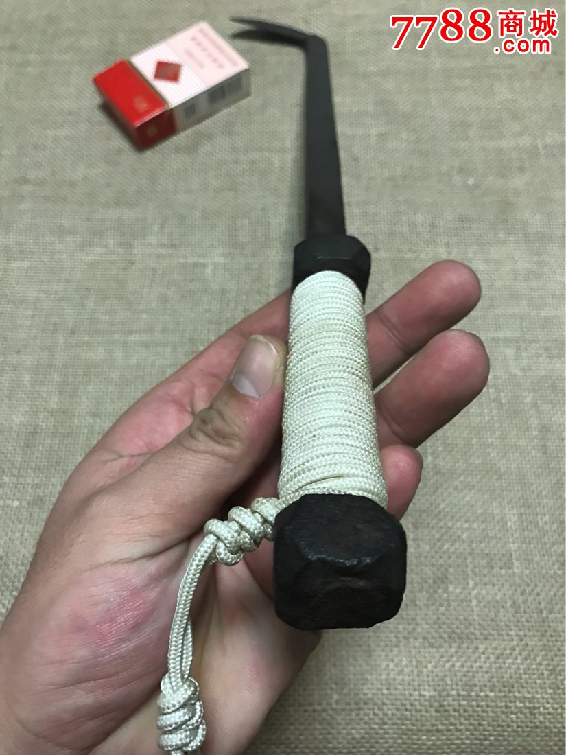 清代老兵器钩镰