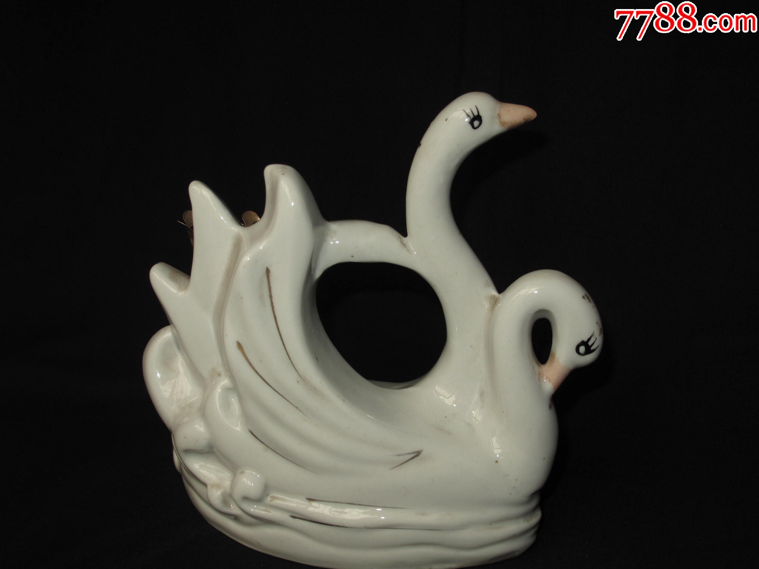 白天鹅摆件,笔插