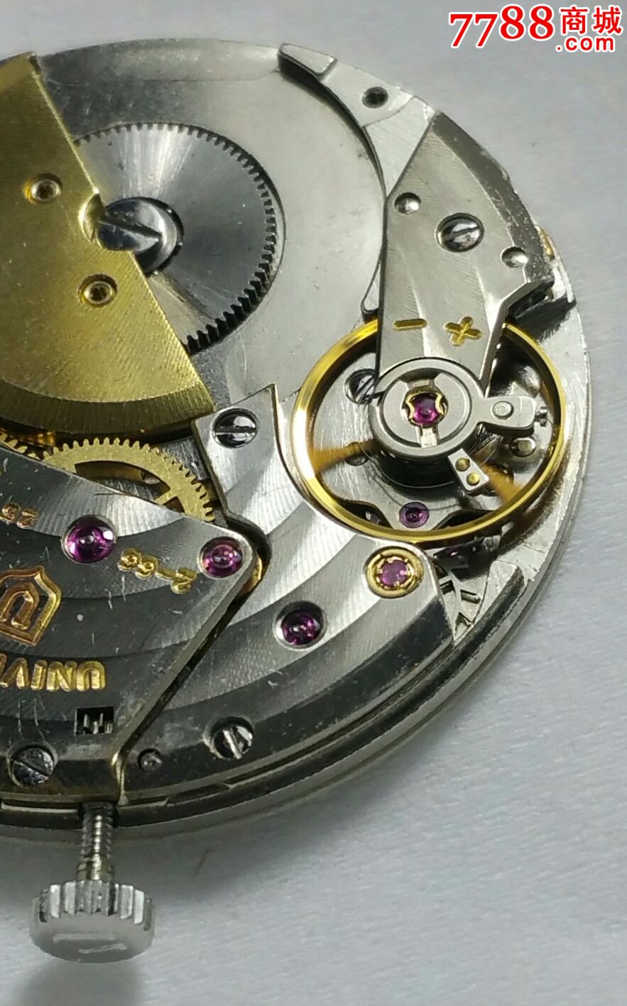瑞士宇宙钢珍珠舵自动表,直径35毫米,走时准确_手表/腕表_富丽宝古董