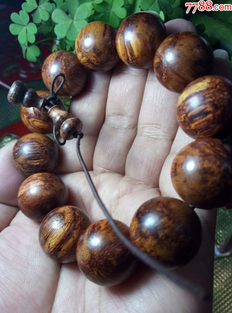 海南极品降真香手串20mm12颗珠老料配弟子葫芦13～1佛缘