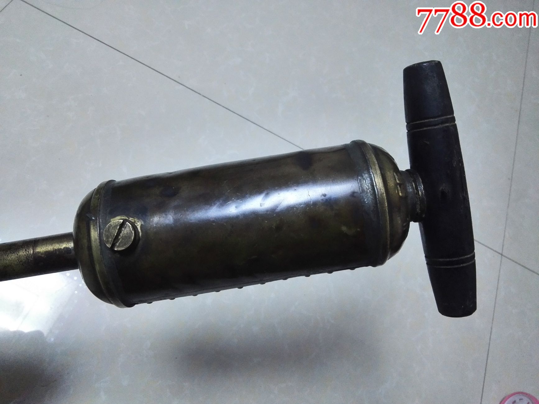 怀旧老铜件收藏民国时期上海病虫药械厂出品的喷雾器包老