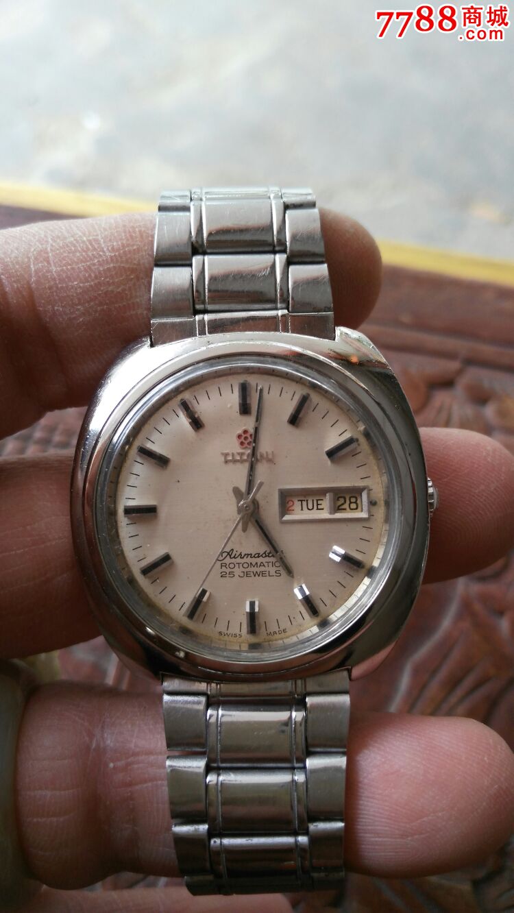 瑞士名表梅花鲍鱼款eta2836-1精磨机芯自动男表