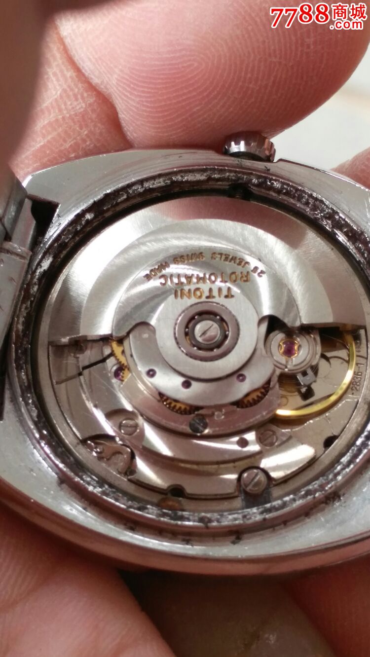 瑞士名表梅花鲍鱼款eta2836-1精磨机芯自动男表