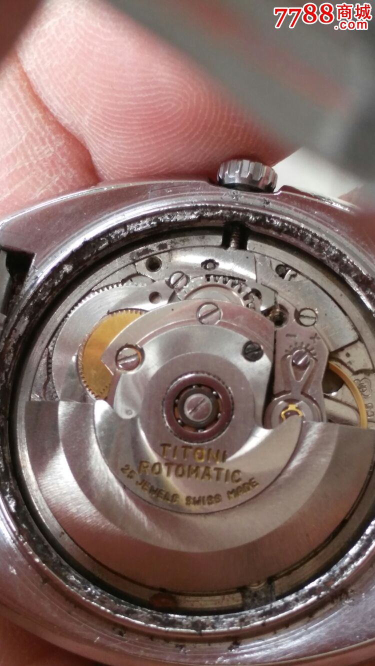 瑞士名表梅花鲍鱼款eta2836-1精磨机芯自动男表