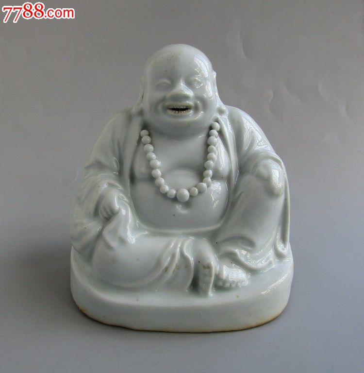 晚清民国德化白瓷弥勒佛