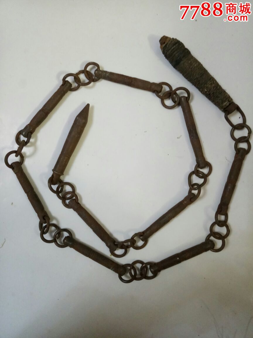 五六十年代左右老七节鞭品佳