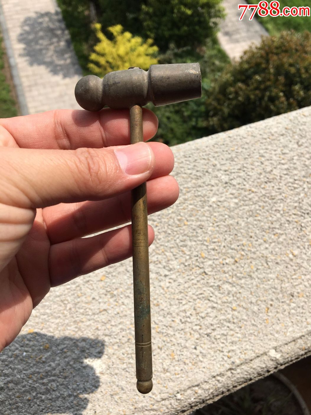 好品黄铜小榔头一把