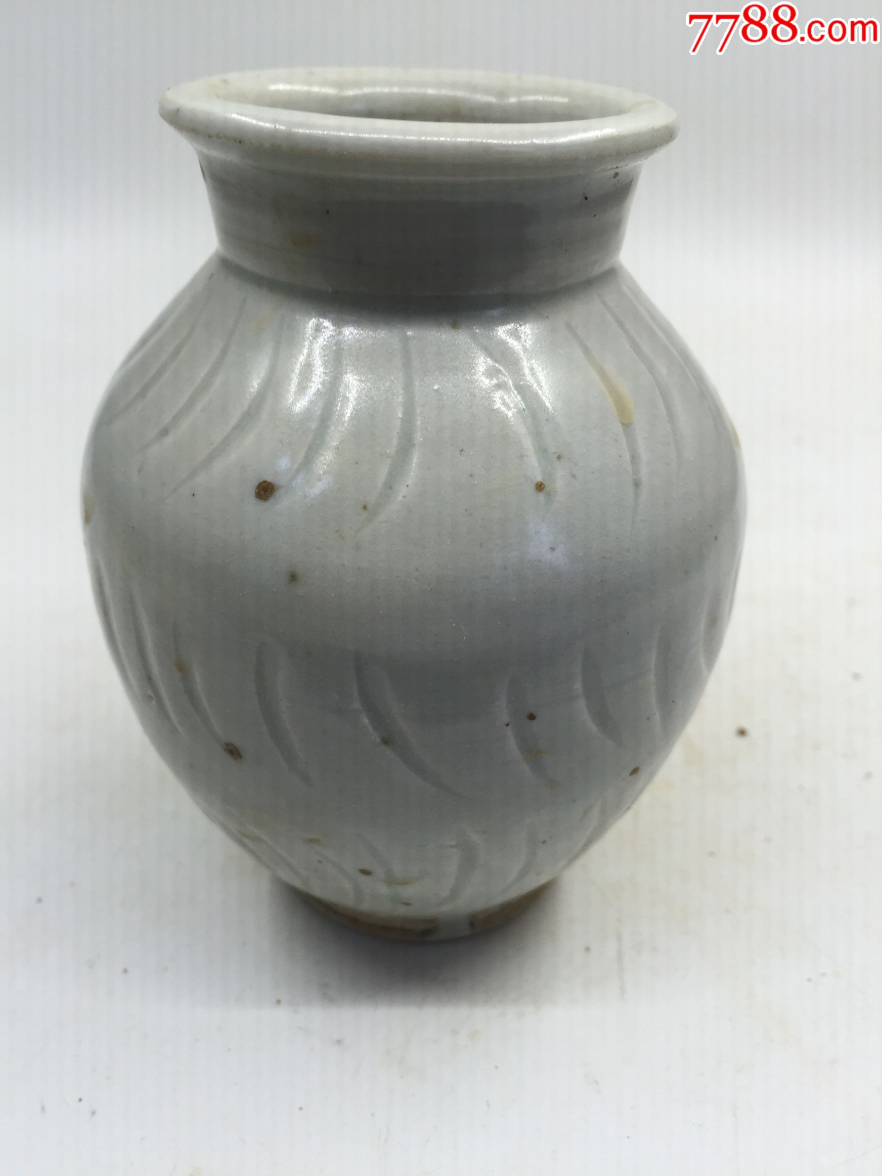 宋代青白釉小罐-se50739582-单色白瓷-零售-7788收藏__中国收藏热线