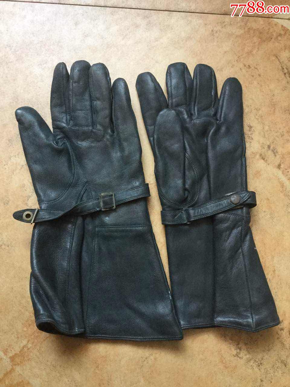 军用皮手套