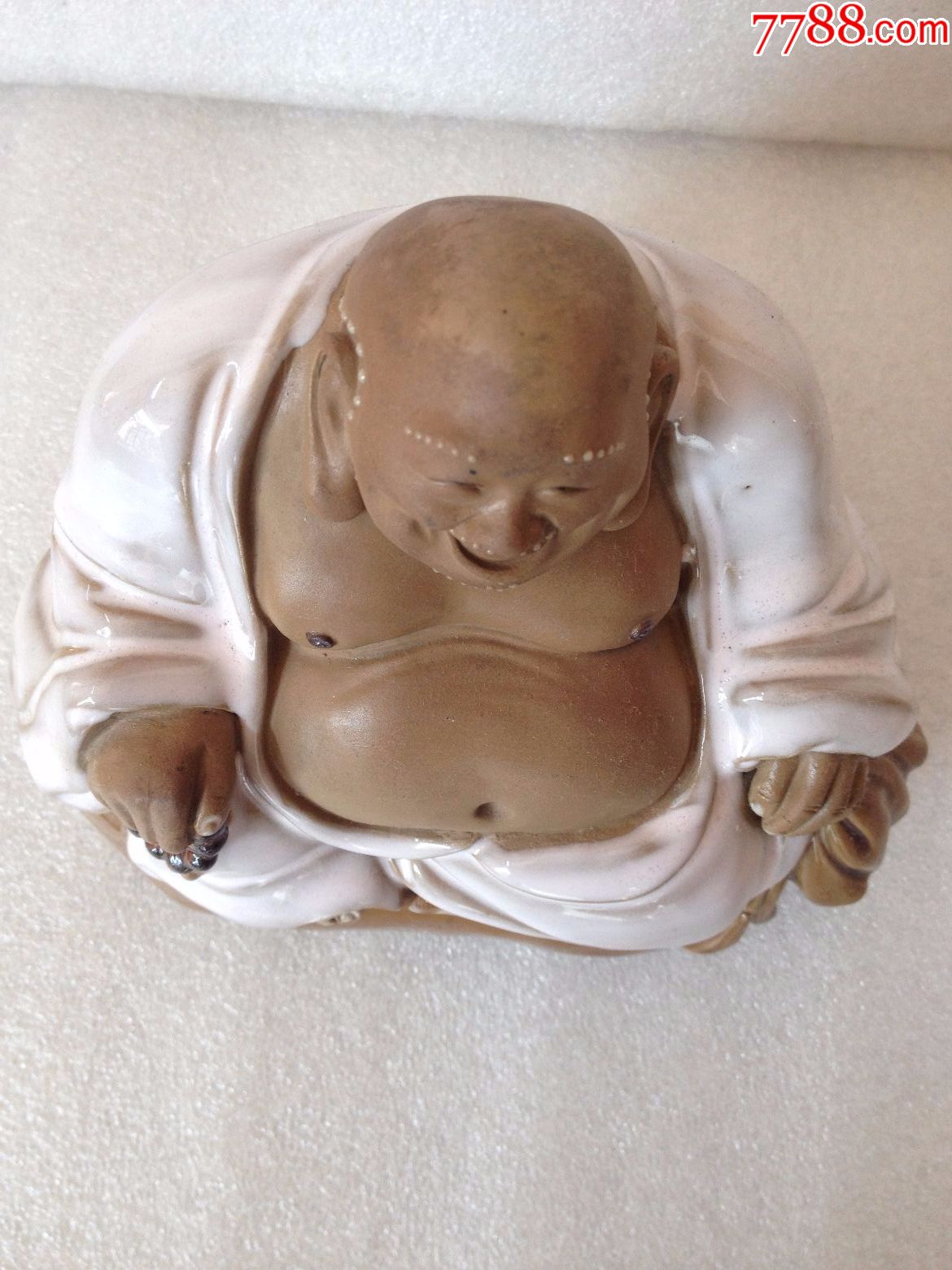 石湾龙窑开心布袋佛(马海大师作品)