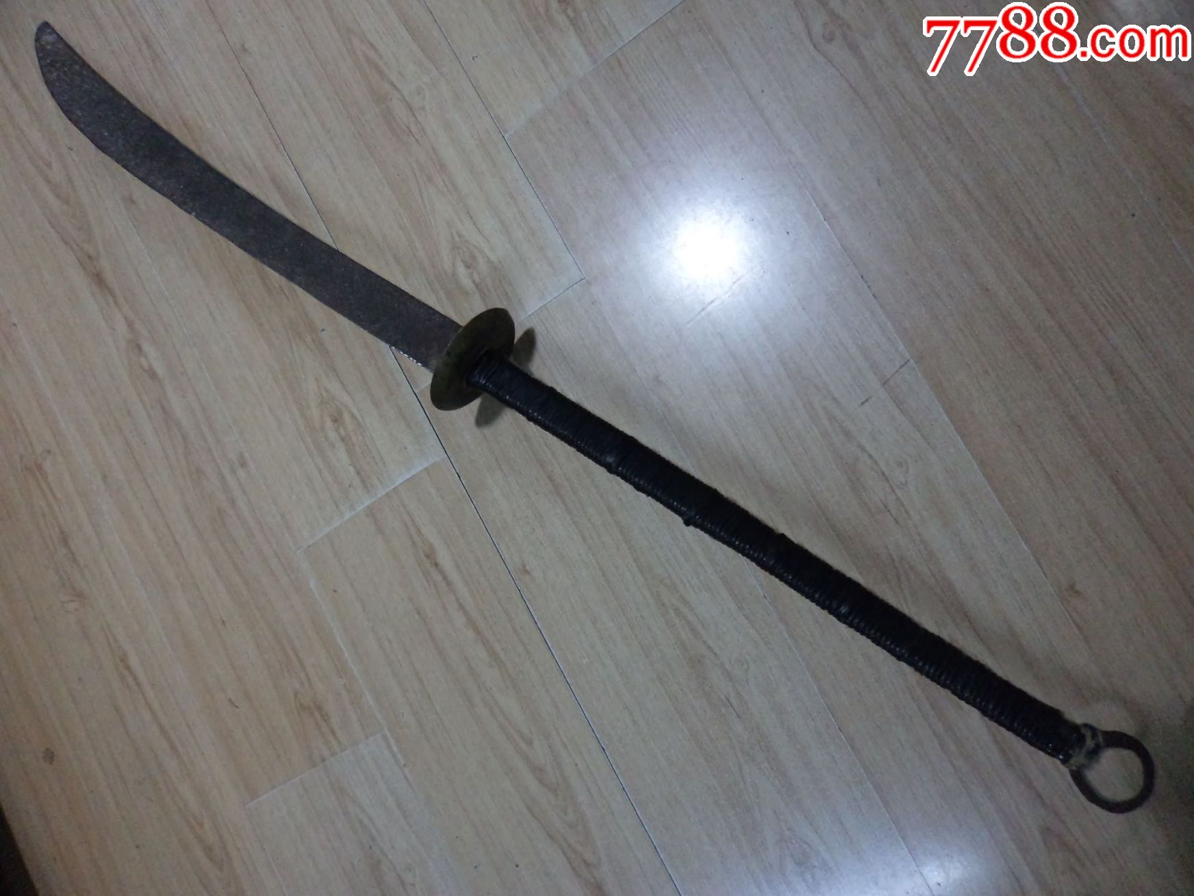 铁兵器 属性: 铁刀,,元明清,,纯铁/熟铁,,,,,,, 简介: 明清时期朴刀