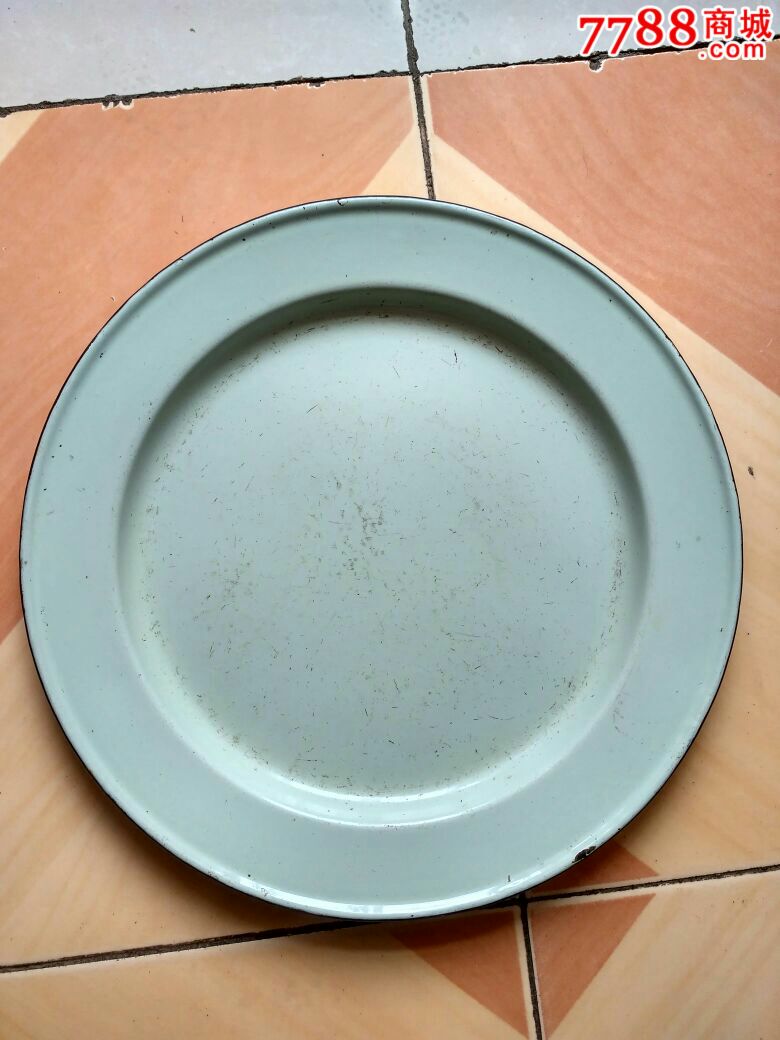 50年代老搪瓷盘