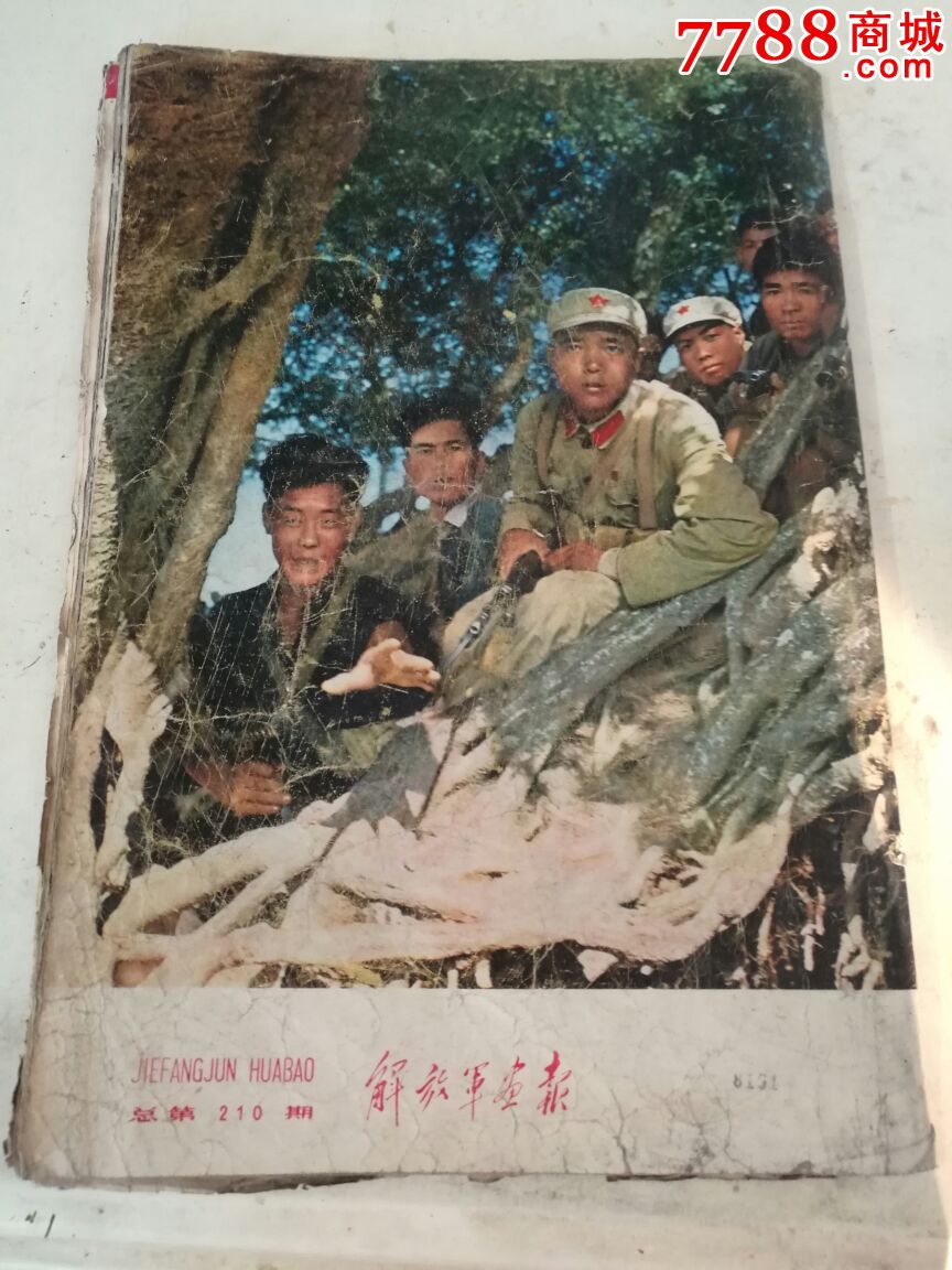 解放军画报1966年第1期,,内容都在,不缺页