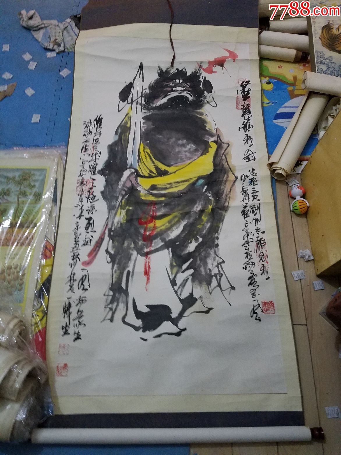 老钟馗画一副·名人字画