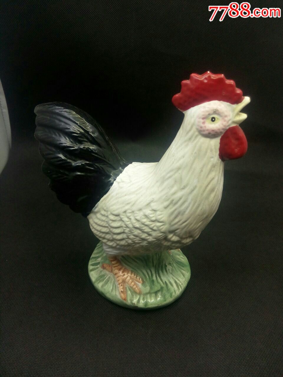 釉上彩小公鸡