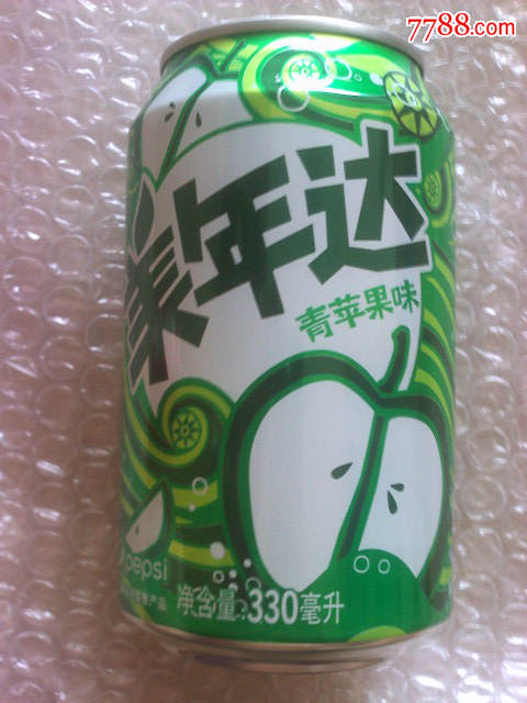 美年达易拉罐
