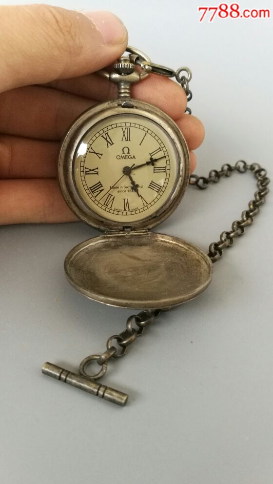 民国火车头机械怀表古玩收藏