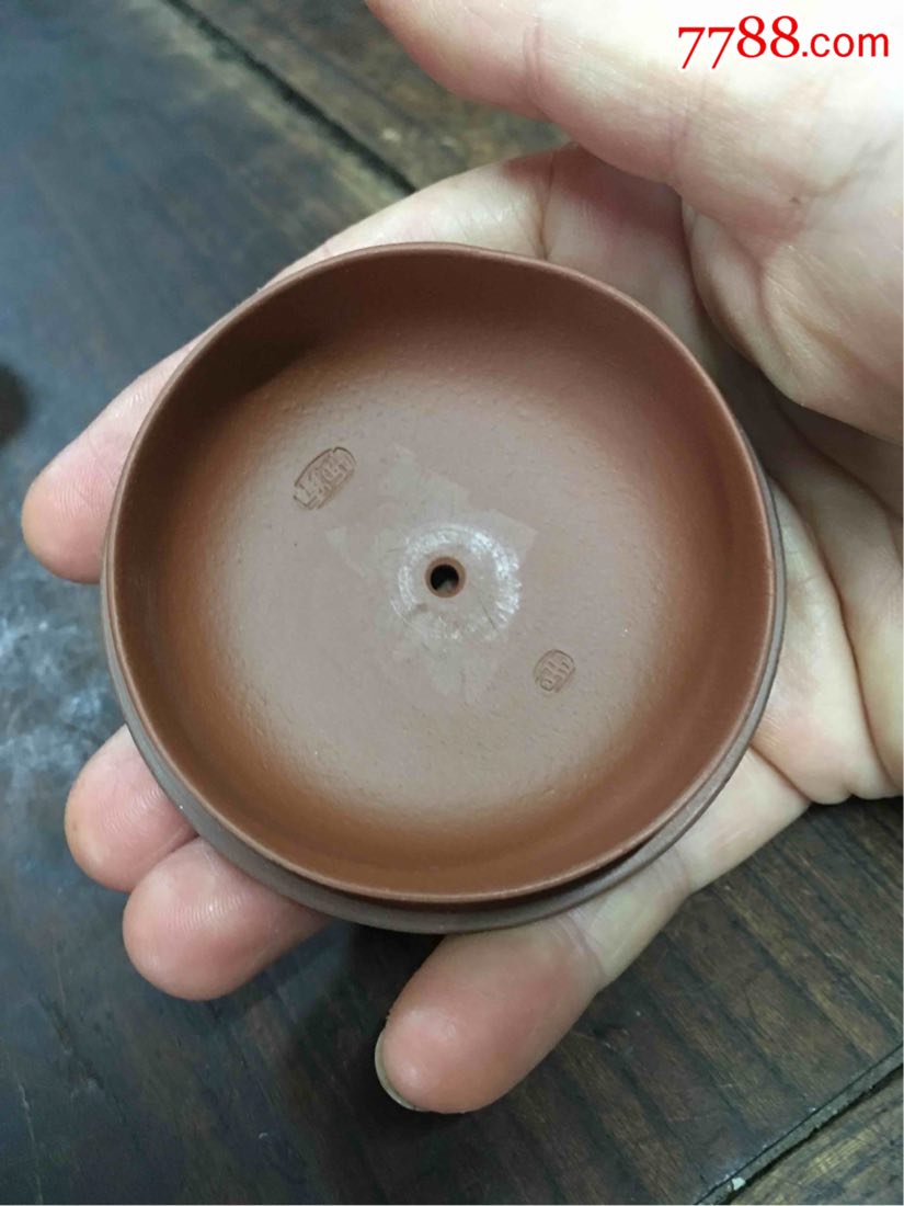 制陶)制作的250cc扁葡萄藤-se52126102-紫砂壶-零售-7788收藏__中国