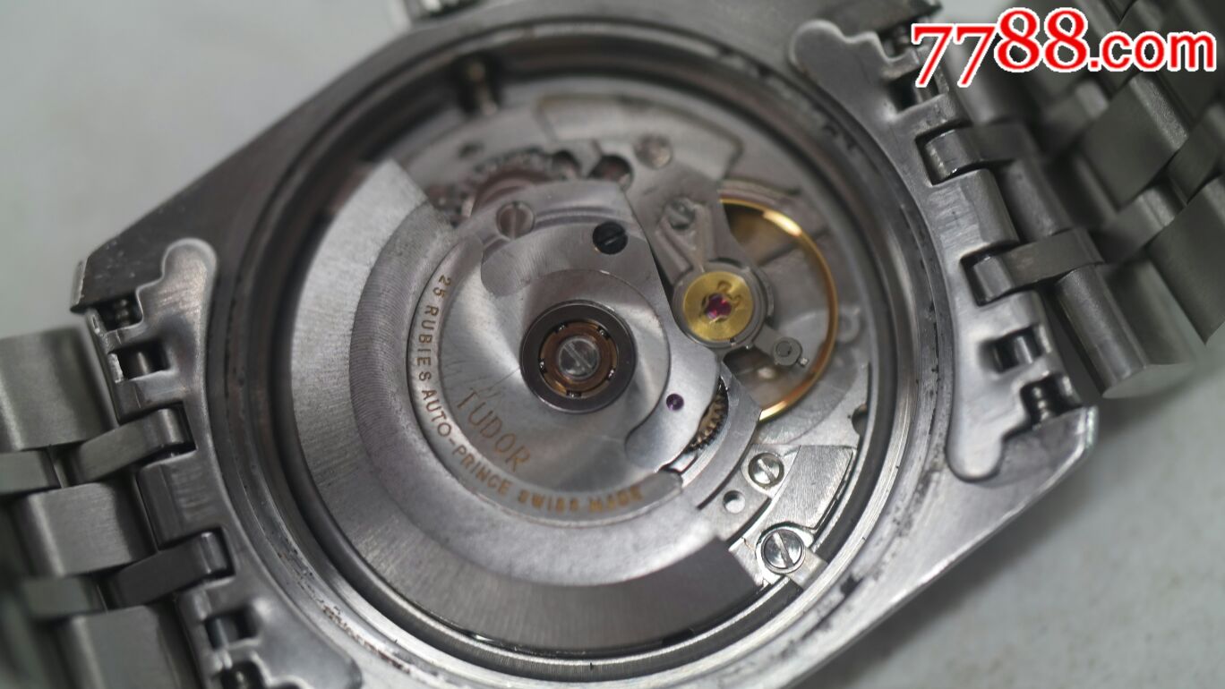 美品单历瑞士帝舵2784男士自动机械表